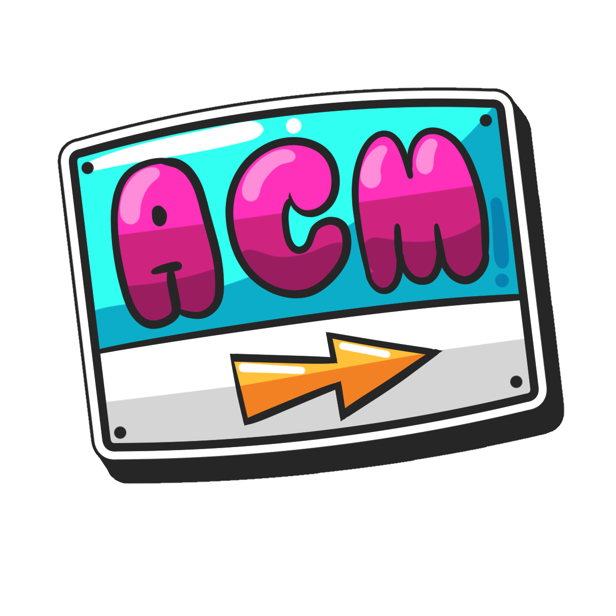 Bundle of one hundred custom four-inch vinyl stickers