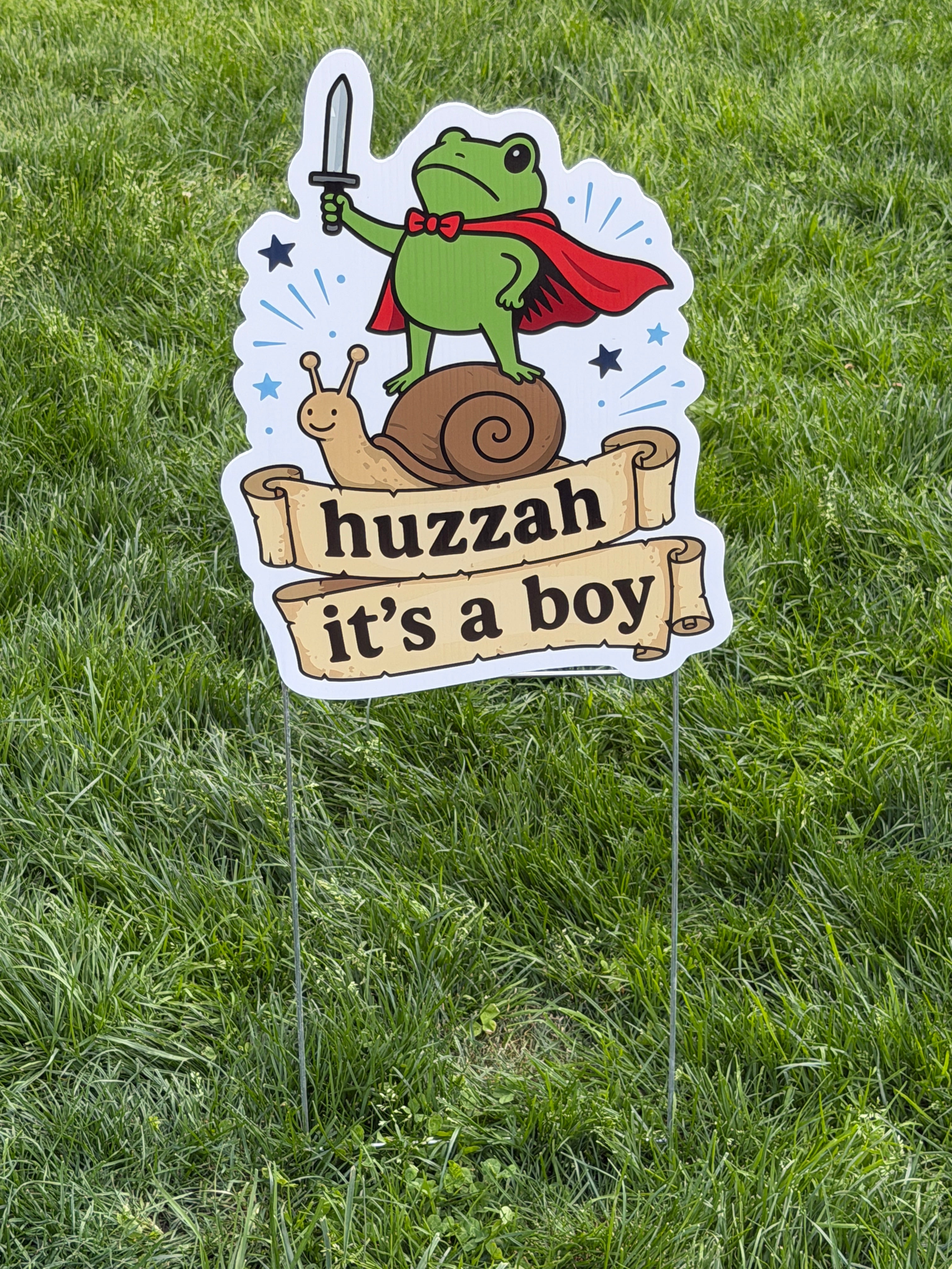 Contour Cut Yard Signs
