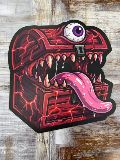Custom shaped metal sign displayed outdoors